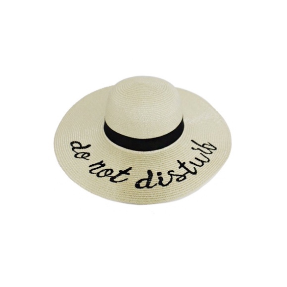 Do Not Disturb Floppy Sun Hats - Picture 4 of 4